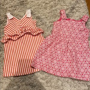 (2) Janie and Jack 3T Dresses